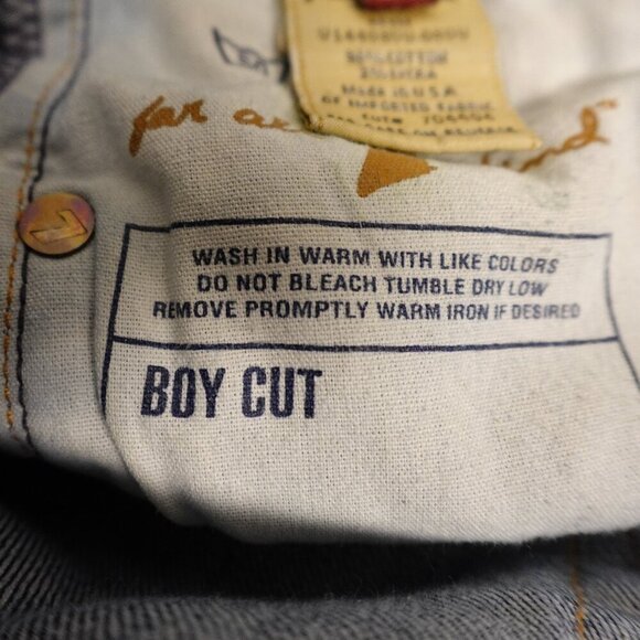 7 for all mankind jeans mid rise bootcut women's 27 blue denim - Picture 14 of 15